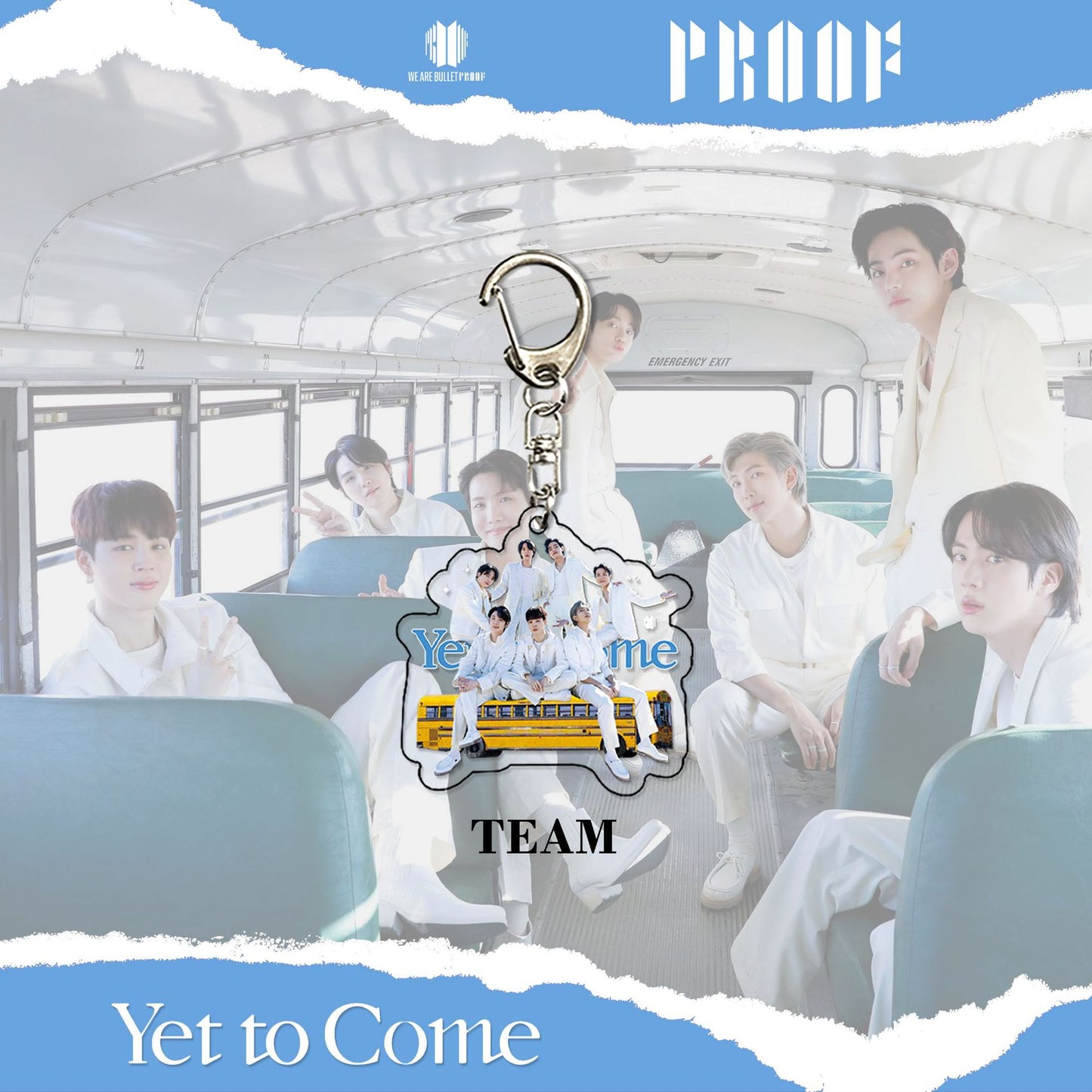 BTS New Album "Proof" Acrylic Keychain Jungkook Jeongguk Pendant Accessories