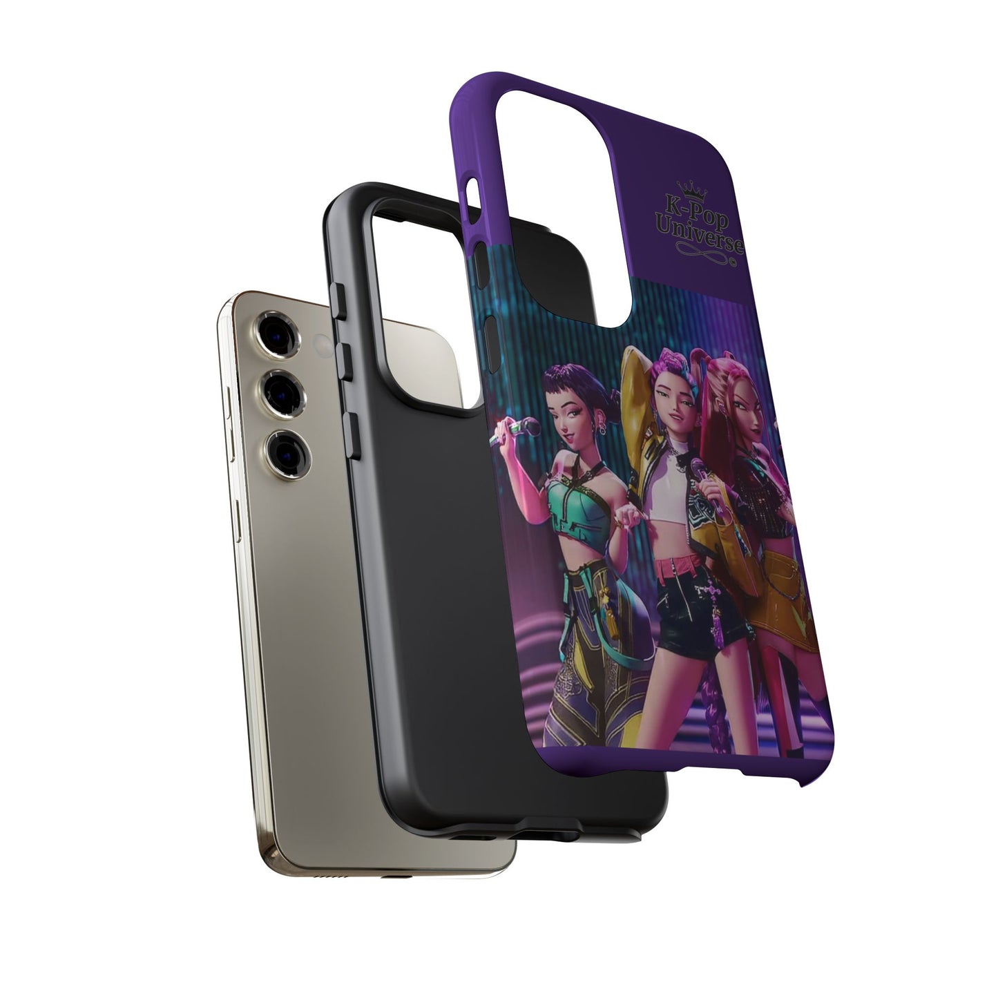 K-Pop Universe Phone Case, Stylish Tough Phone Cover, Colorful K-Pop Inspired Accessory, Trendy Gift for Fans, Durable Protection for Phones