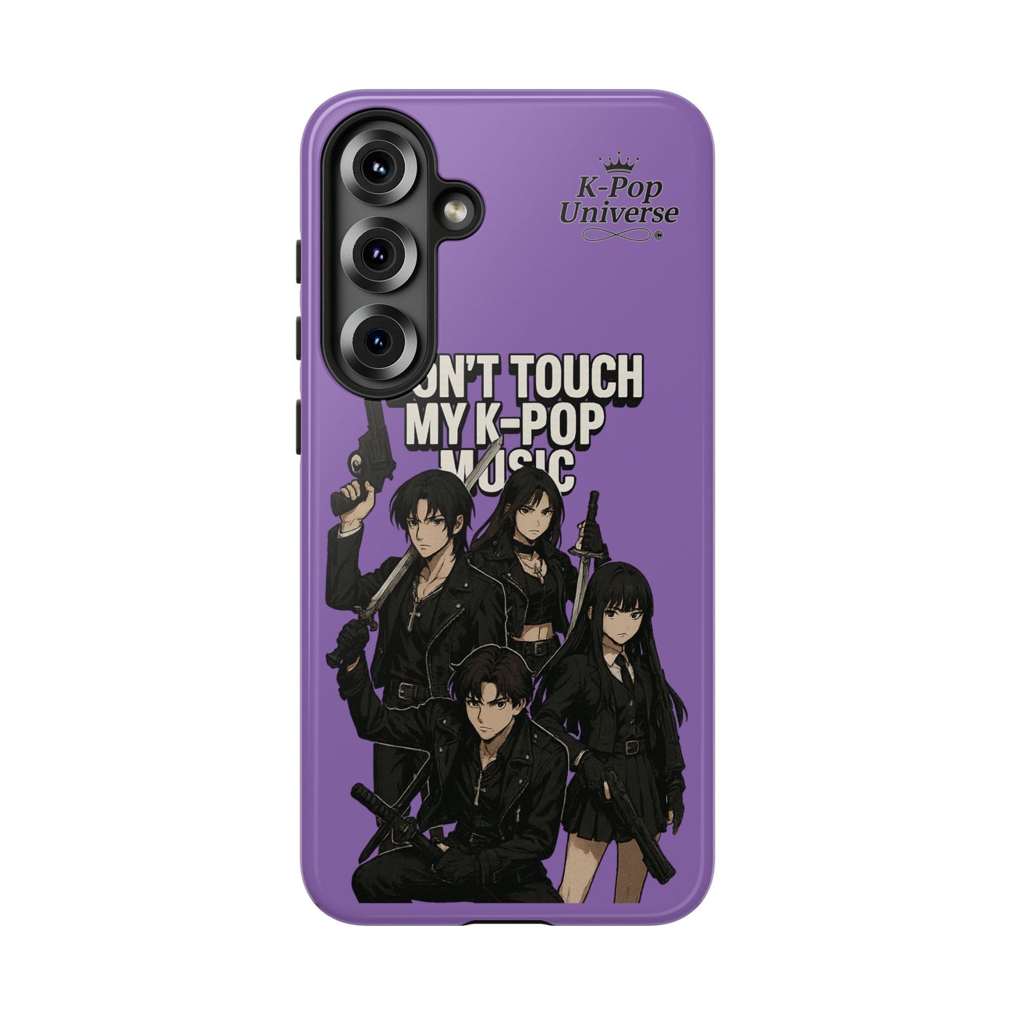 K-Pop Phone Case, Don't Touch My K-Pop Music Cover, Gift for Fans, Cute K-Pop Merchandise, Trending Phone Accessories