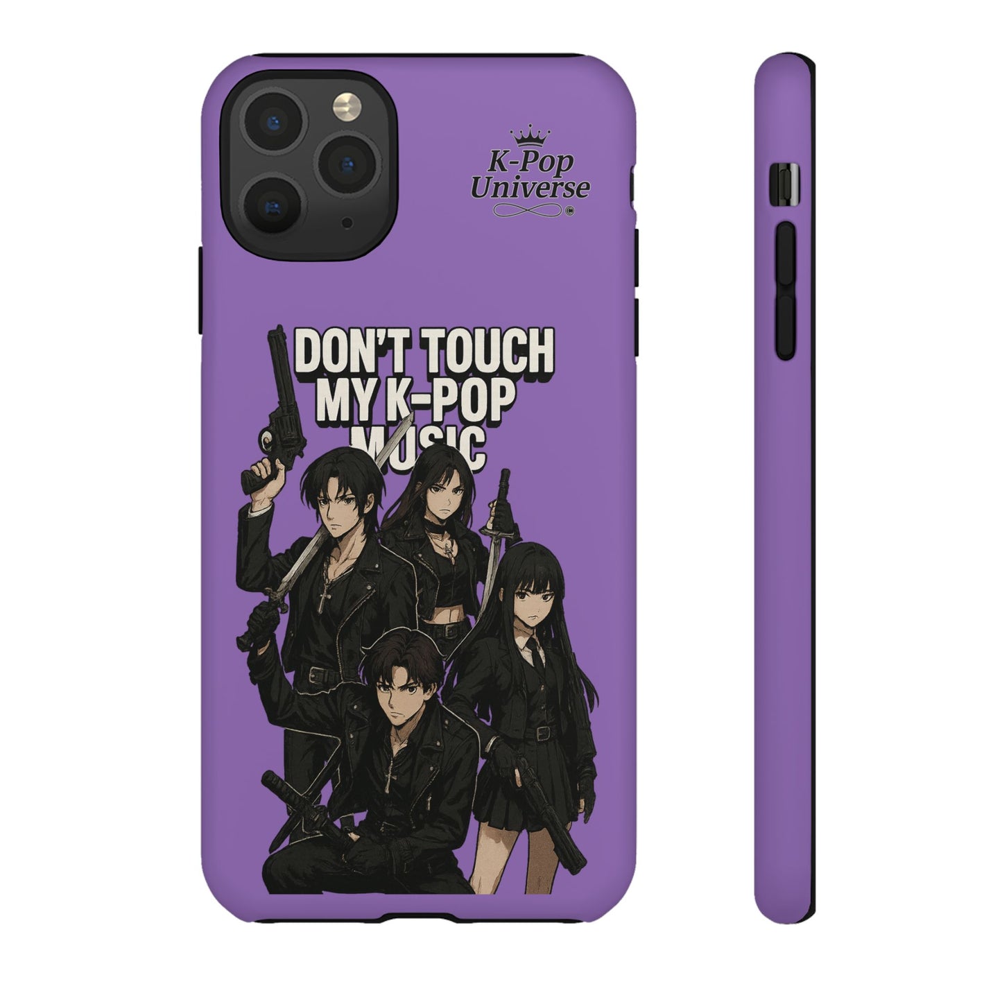 K-Pop Phone Case, Don't Touch My K-Pop Music Cover, Gift for Fans, Cute K-Pop Merchandise, Trending Phone Accessories