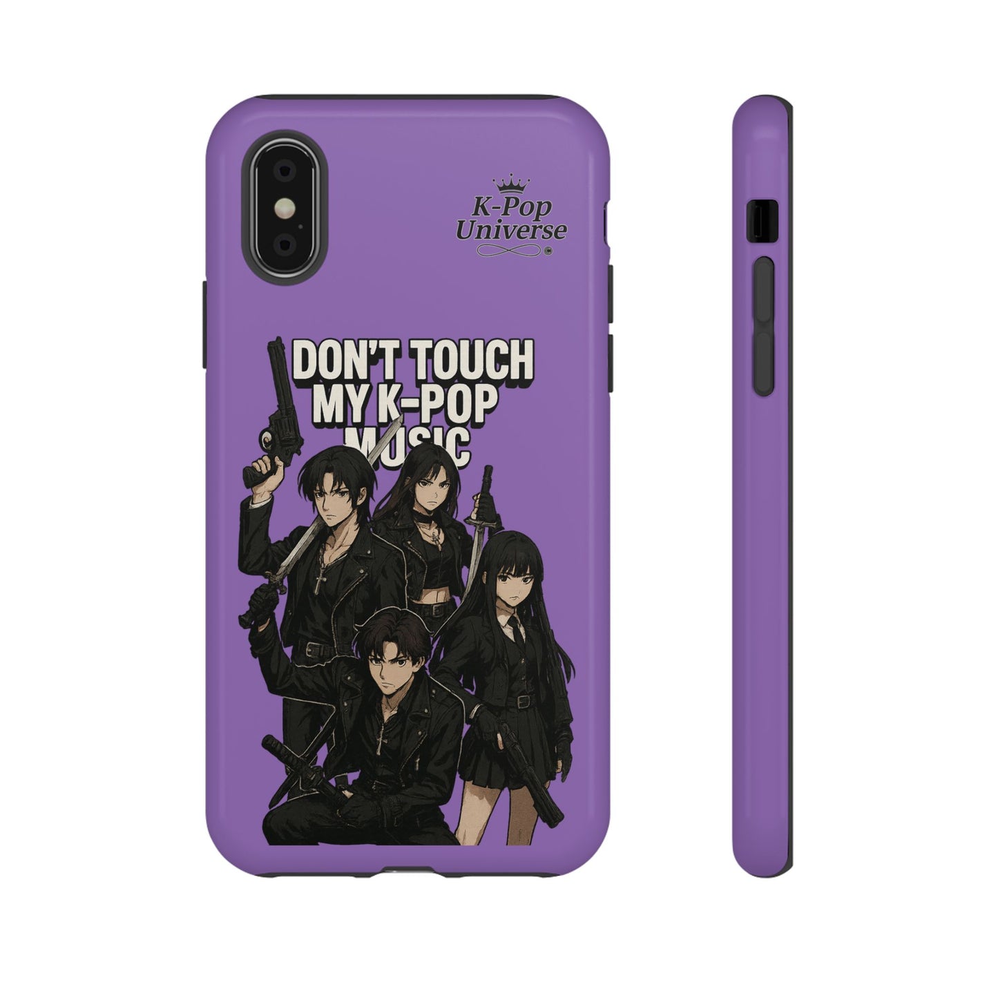 K-Pop Phone Case, Don't Touch My K-Pop Music Cover, Gift for Fans, Cute K-Pop Merchandise, Trending Phone Accessories