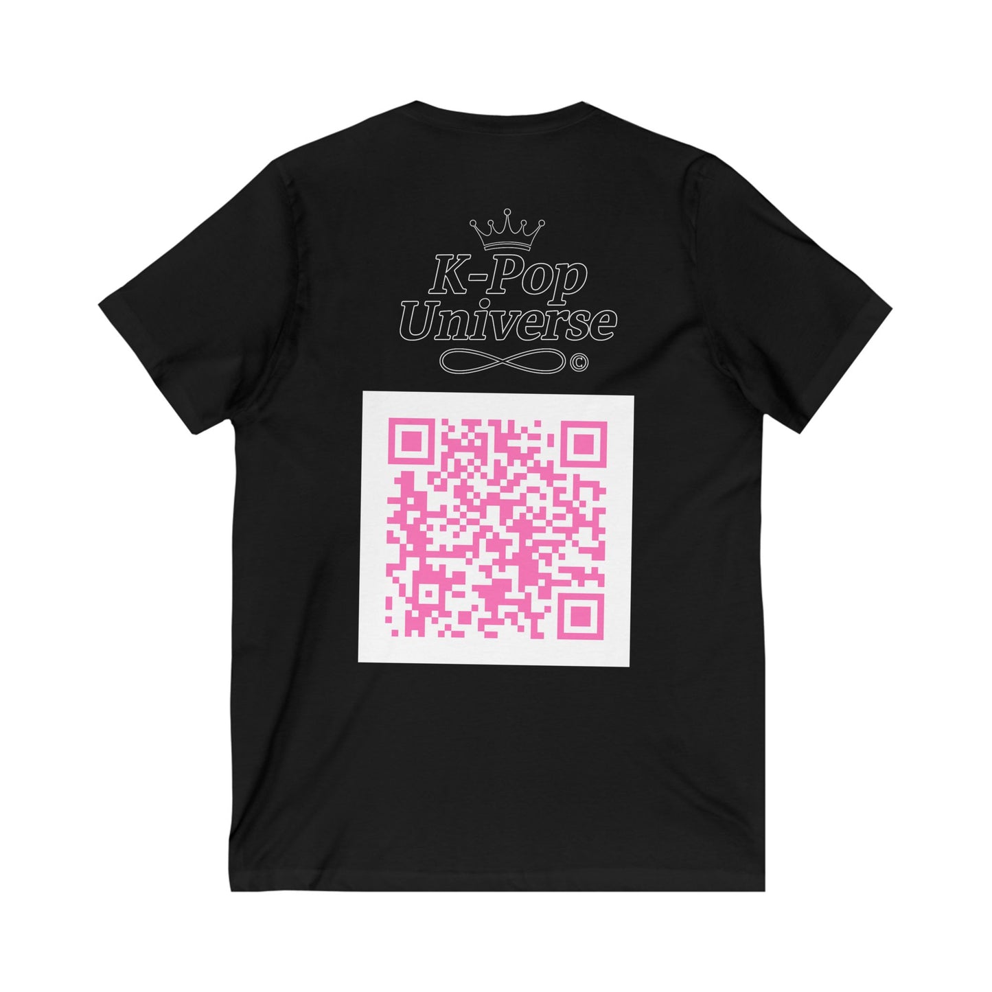 K-Pop Universe Unisex V-Neck Tee, Trendy Tee for Fans, Music Lover Apparel, Perfect for Concerts, Birthday Gift, Everyday Style