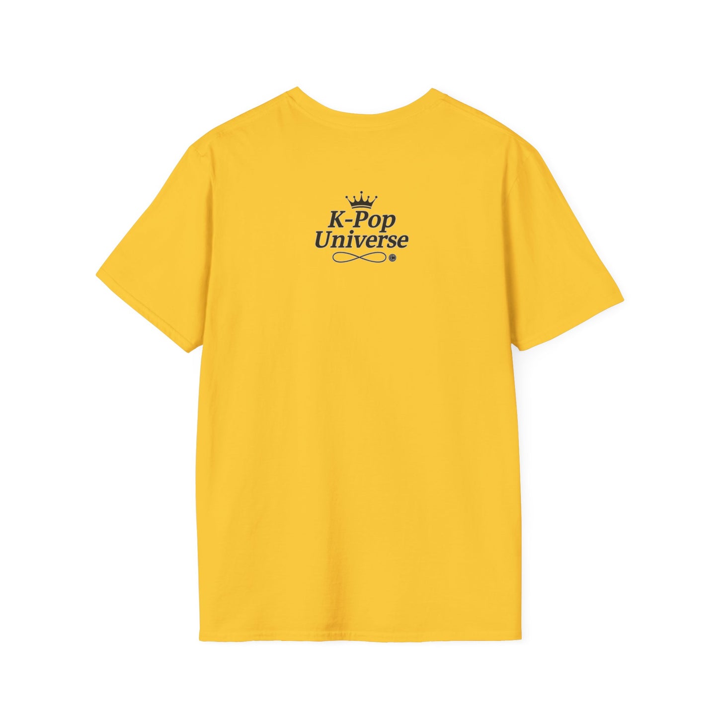 K-Pop Universe Unisex Softstyle T-Shirt, Trendy K-Pop Tee, Gift for Music Lovers, Casual Wear, Concert Outfit