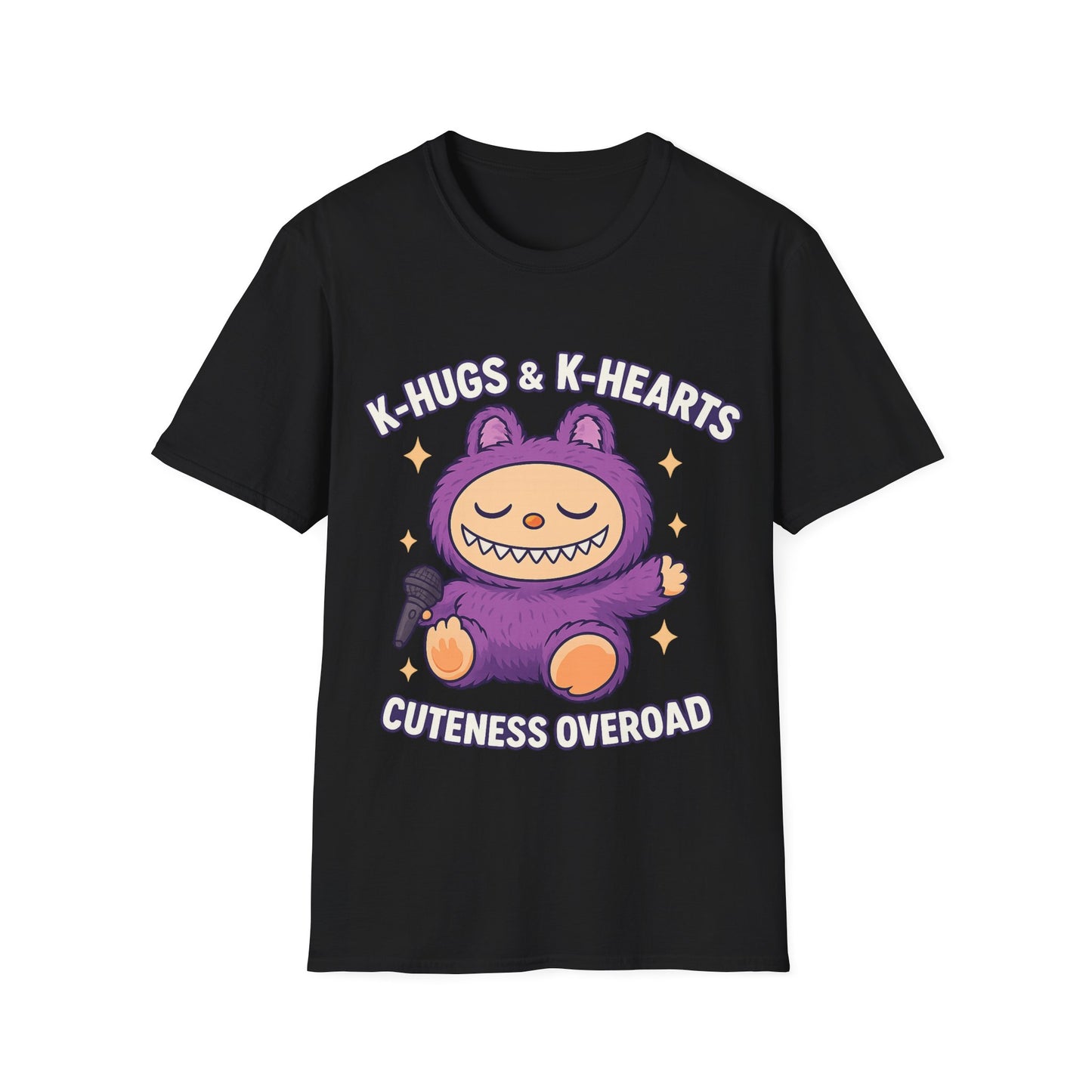 K-Pop Cute Character T-Shirt, Fun Fashion, Graphic Tees, Gift for Fans, Unique K-Pop Apparel, Cuteness Overload