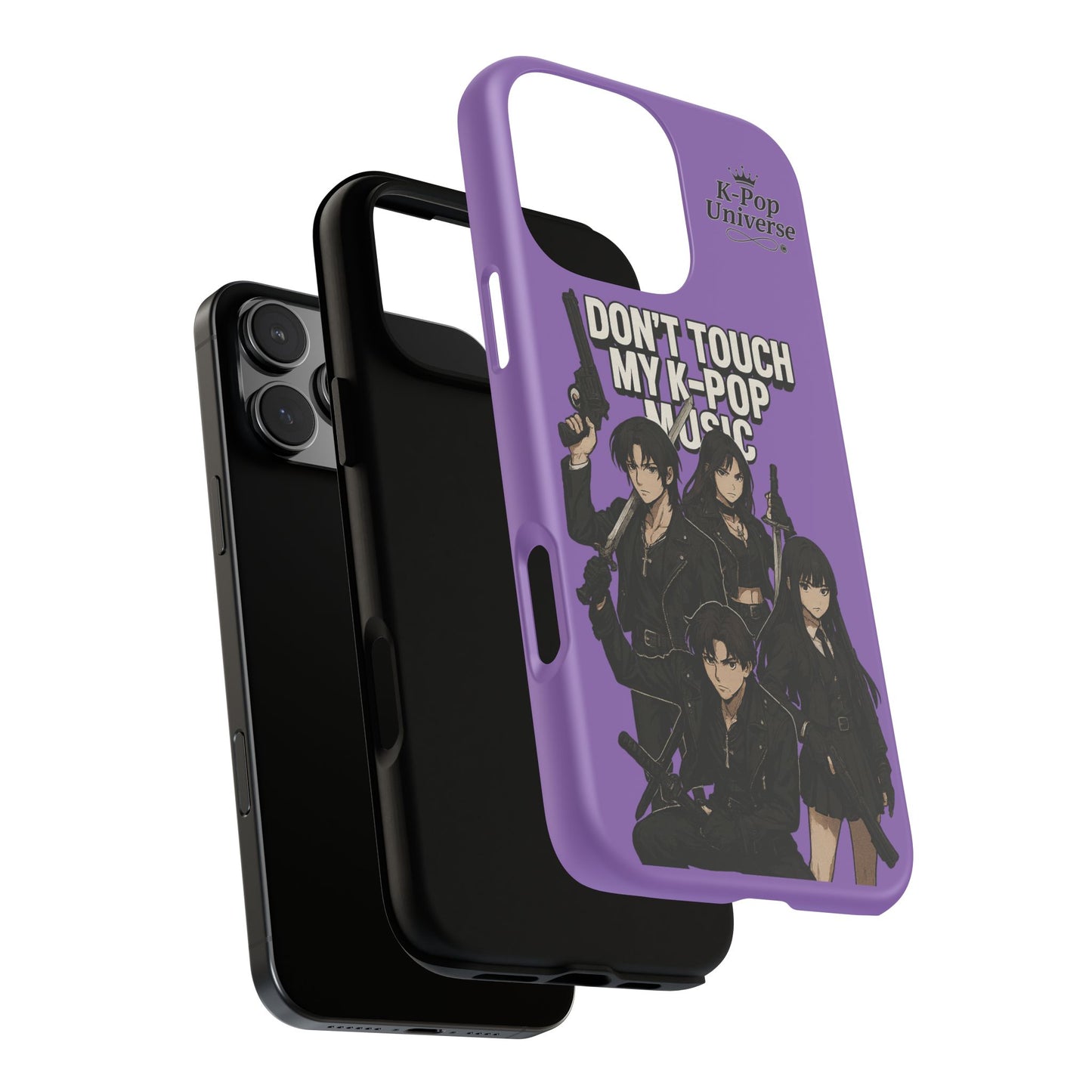 K-Pop Phone Case, Don't Touch My K-Pop Music Cover, Gift for Fans, Cute K-Pop Merchandise, Trending Phone Accessories