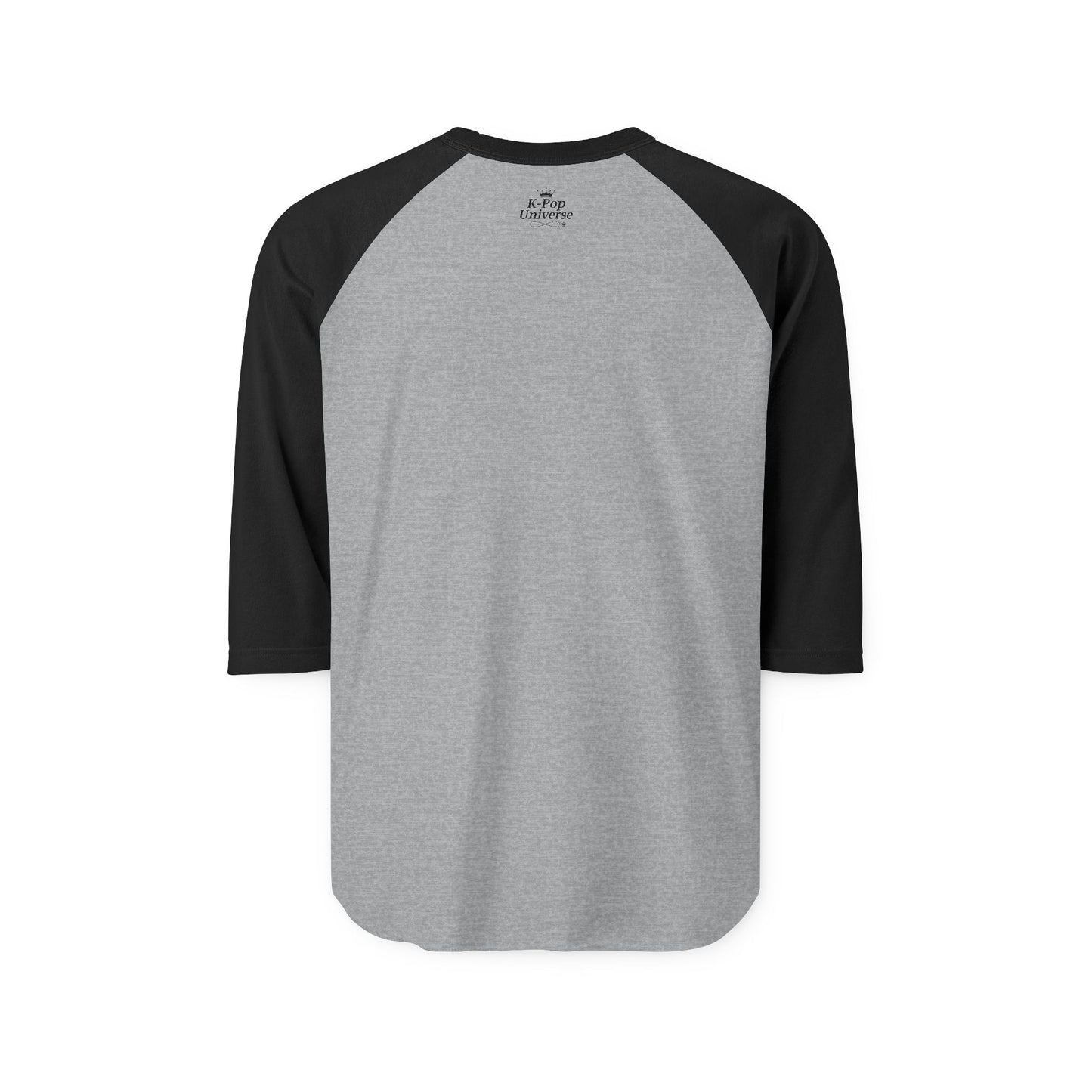 K-Pop Graphic Raglan Shirt, Unisex Baseball Tee, Music Lover Gift, Korean Pop Merch, Trendy Casual Wear, Ideal for Concerts