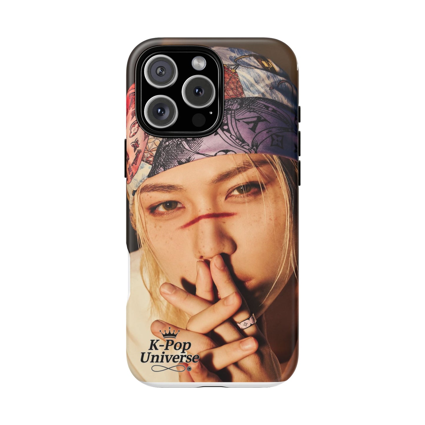 K-Pop Tough Phone Case, Stylish K-Pop Accessory, Trendy Gift for Fans, Birthday Present, Unique Phone Case Design