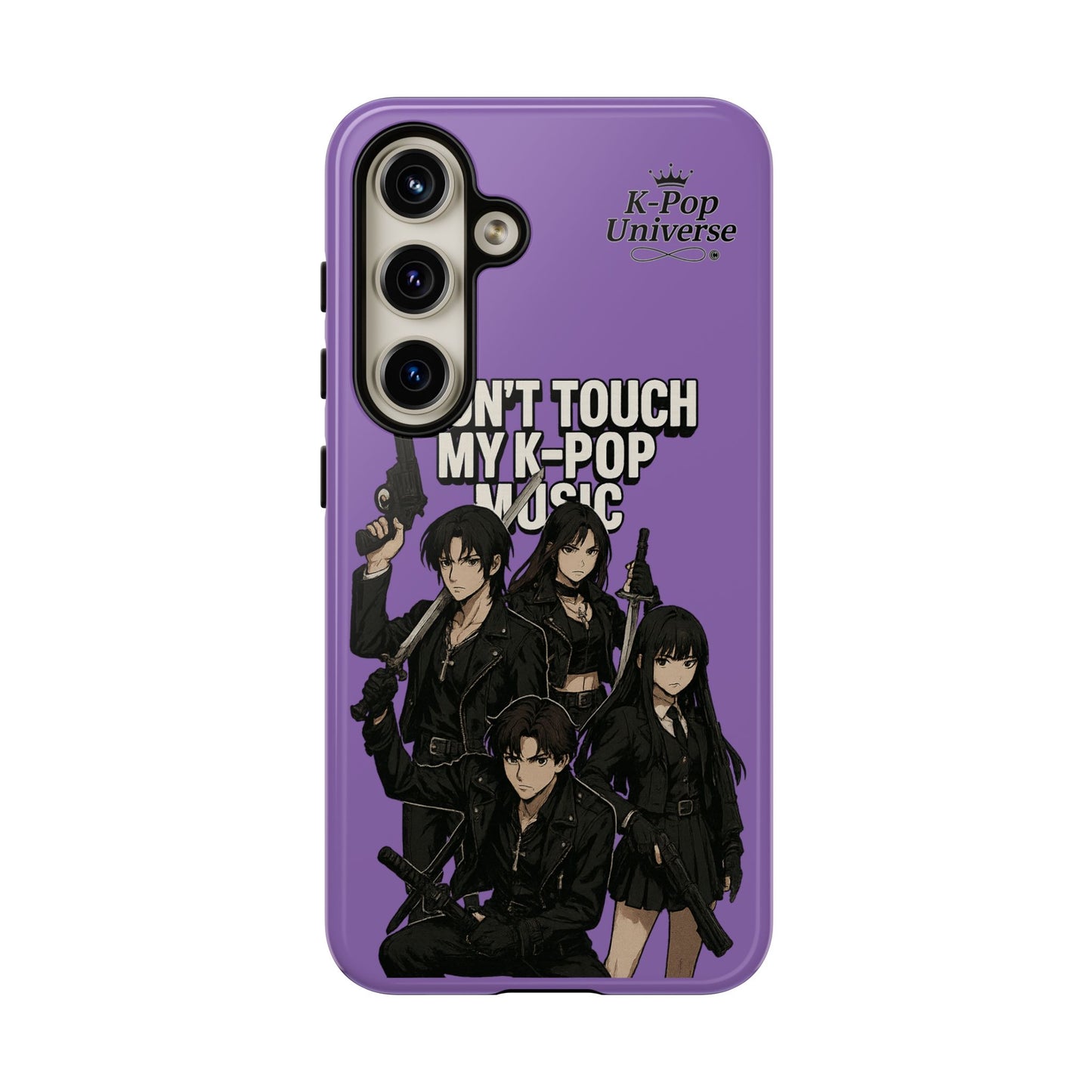 K-Pop Phone Case, Don't Touch My K-Pop Music Cover, Gift for Fans, Cute K-Pop Merchandise, Trending Phone Accessories