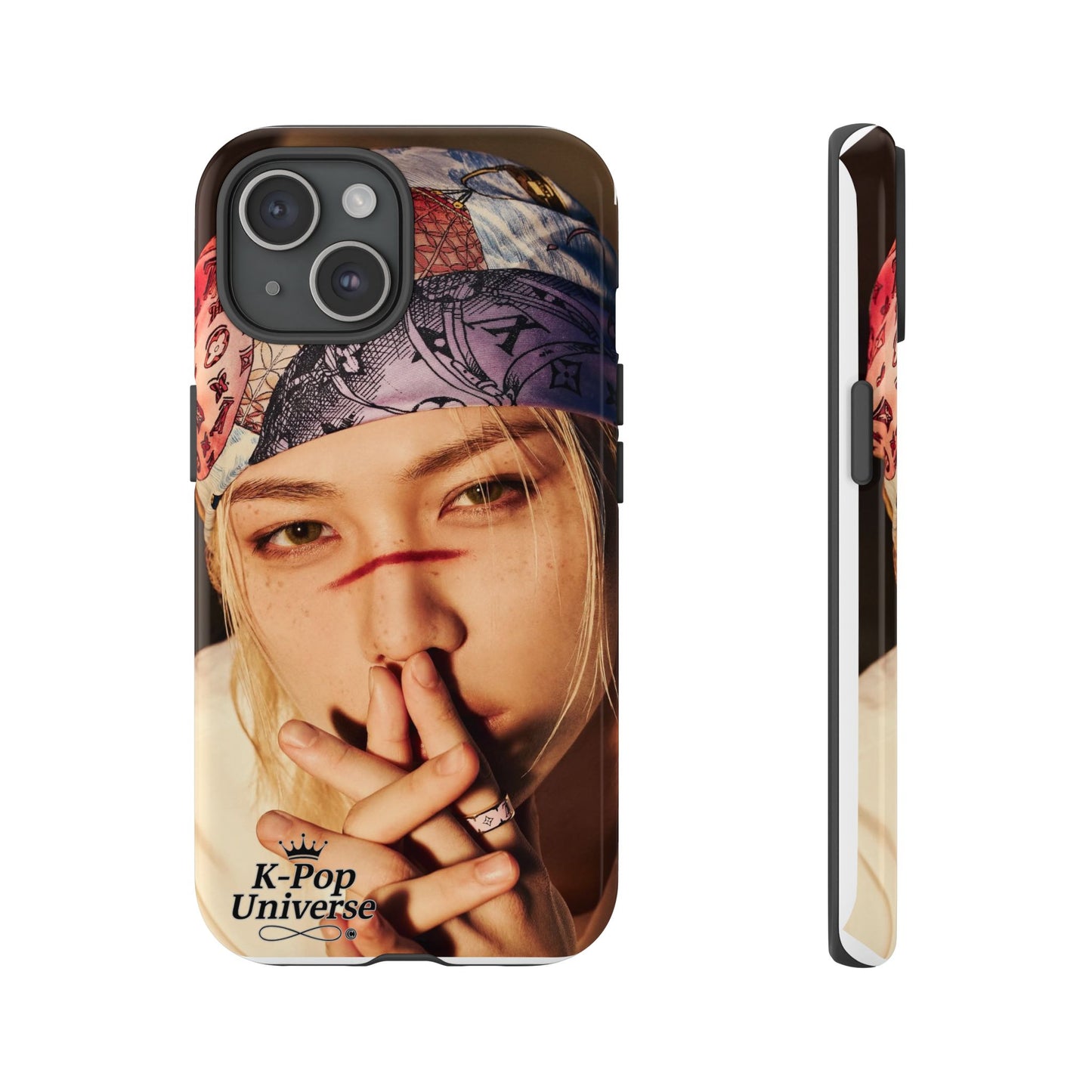 K-Pop Tough Phone Case, Stylish K-Pop Accessory, Trendy Gift for Fans, Birthday Present, Unique Phone Case Design