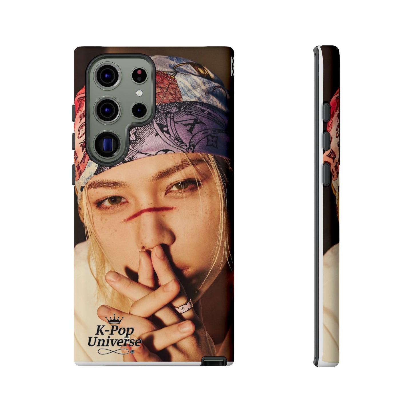 K-Pop Tough Phone Case, Stylish K-Pop Accessory, Trendy Gift for Fans, Birthday Present, Unique Phone Case Design