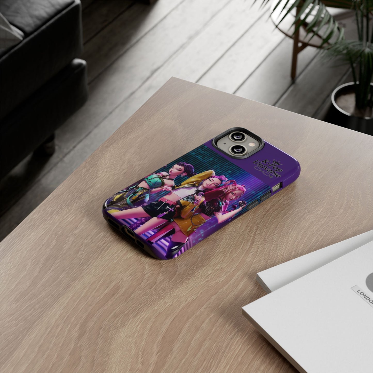 K-Pop Universe Phone Case, Stylish Tough Phone Cover, Colorful K-Pop Inspired Accessory, Trendy Gift for Fans, Durable Protection for Phones