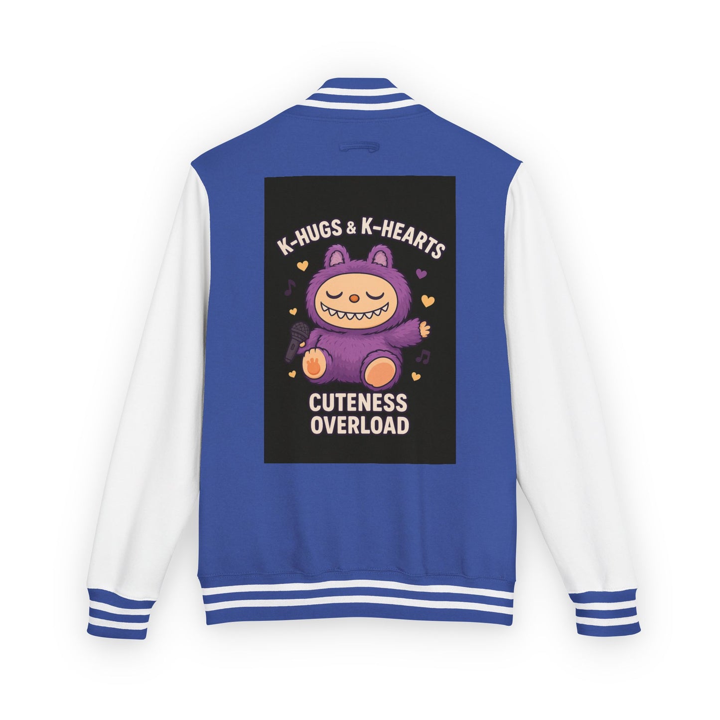 K-Pop Universe Letterman Jacket, Trendy Unisex Varsity Jacket, Cute Gift for K-Pop Fans, Stylish Casual Wear, Anime Inspired Apparel