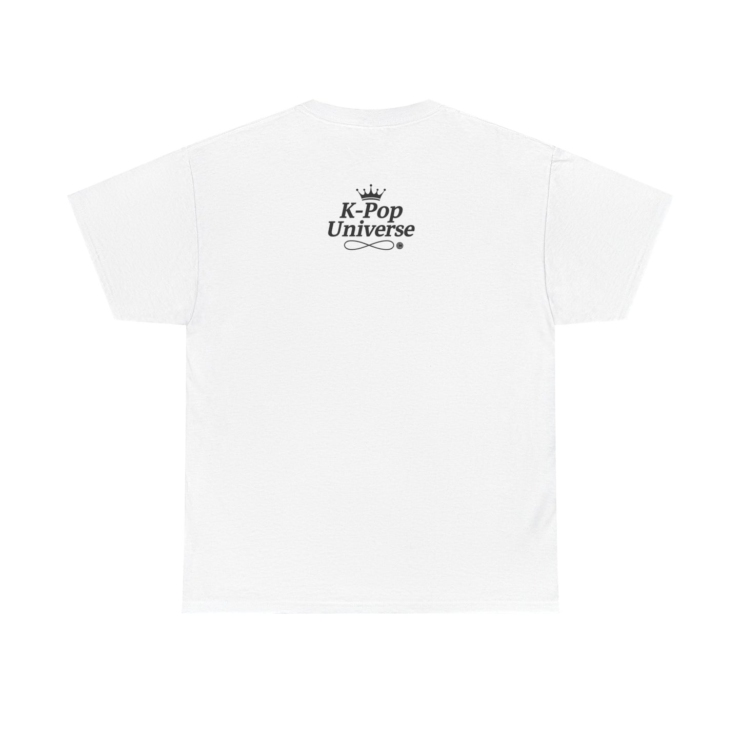 K-Pop Inspired Unisex Heavy Cotton Tee, Trendy T-Shirt, Music Lover Gift, Stylish Outfit, Casual Wear, Concert Apparel