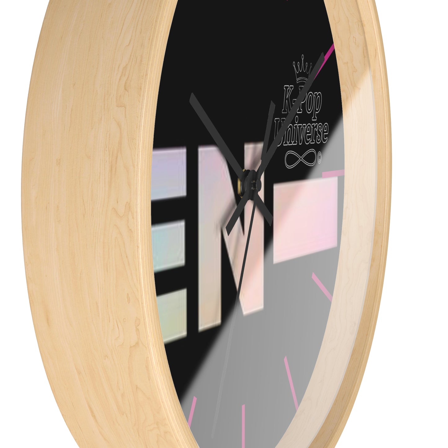 K-Pop Themed Wall Clock, Stylish Home Decor, J-Pop Universe Decoration, Unique Gift for Fans, Musician Inspired Wall Art