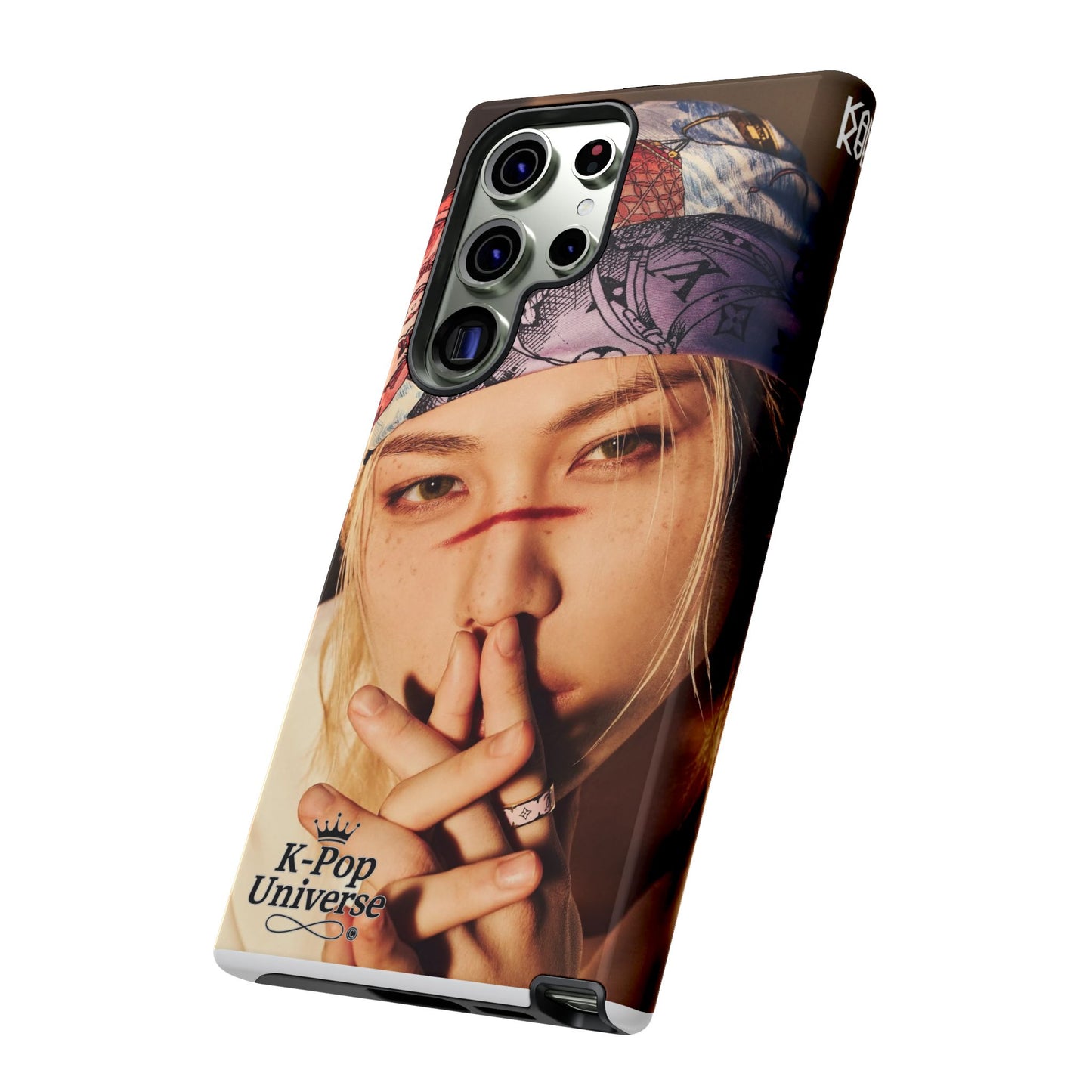 K-Pop Tough Phone Case, Stylish K-Pop Accessory, Trendy Gift for Fans, Birthday Present, Unique Phone Case Design