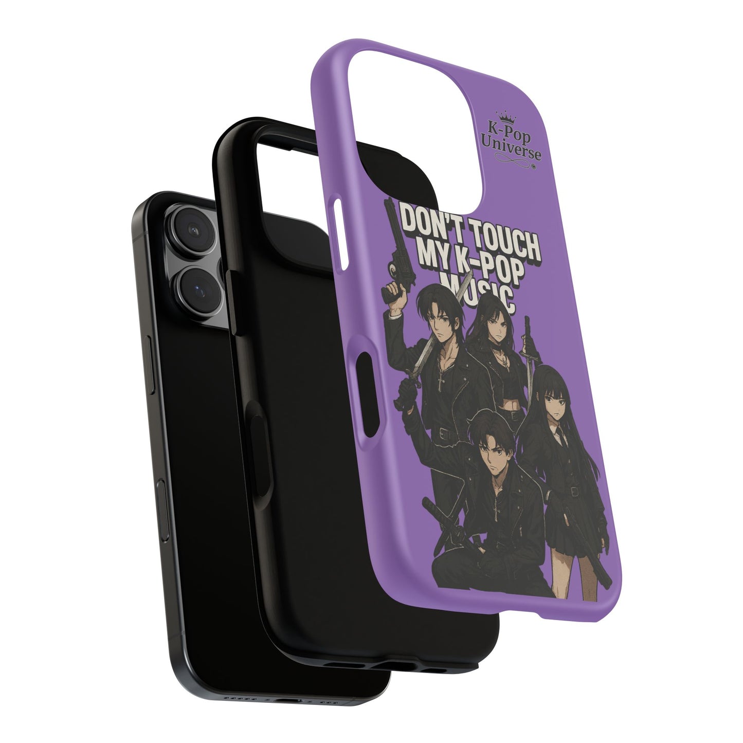 K-Pop Phone Case, Don't Touch My K-Pop Music Cover, Gift for Fans, Cute K-Pop Merchandise, Trending Phone Accessories