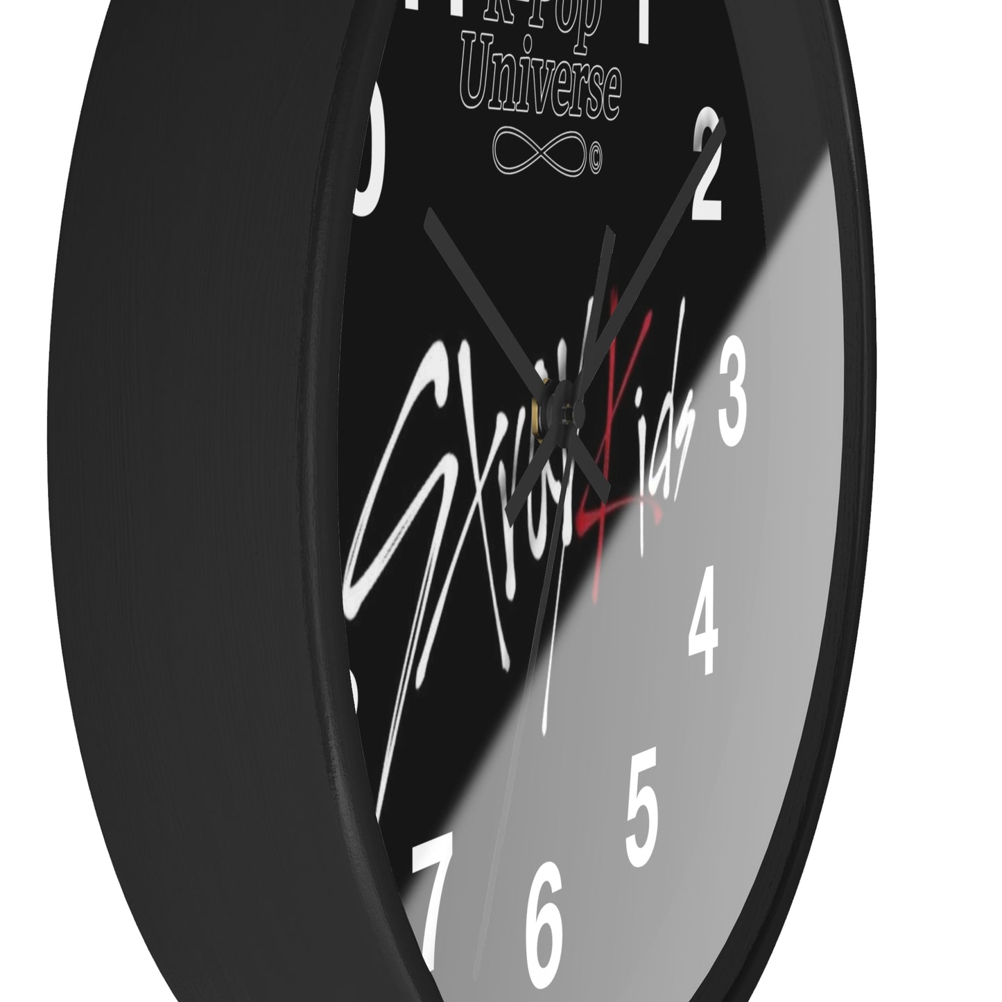 K-Pop Stray Kids Wall Clock, Unique Home Decor, Gift for Music Lovers, Cool Wall Art, Modern Timepiece, Fan Merchandise