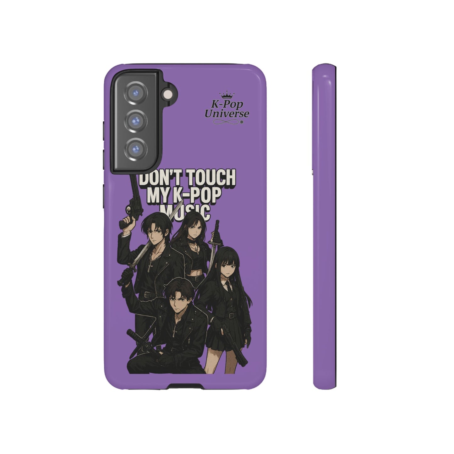 K-Pop Phone Case, Don't Touch My K-Pop Music Cover, Gift for Fans, Cute K-Pop Merchandise, Trending Phone Accessories