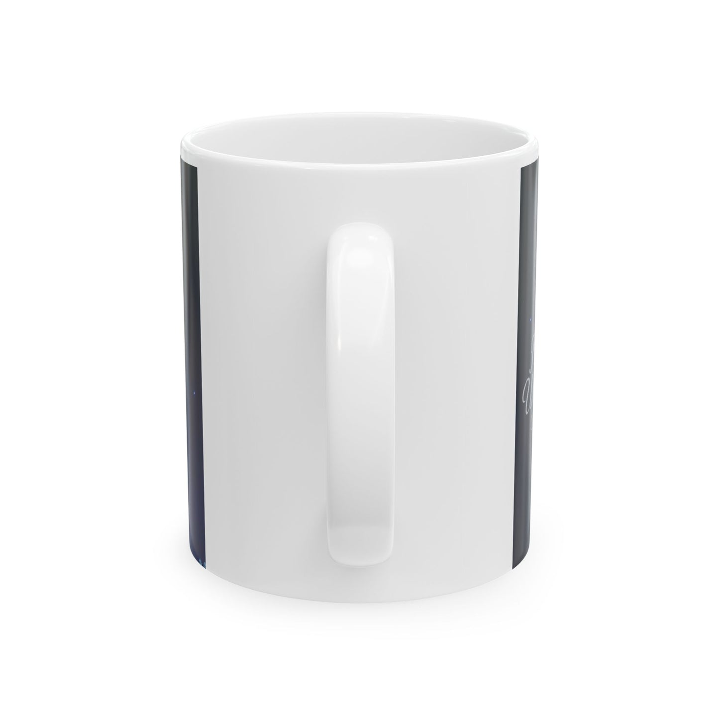Happy Arms Neon Mug - Cute Ceramic Coffee Cup, Gift for Friends, Valentine's Day, Home Decor, Birthday Present, BTS,BTS army, k-pop universe