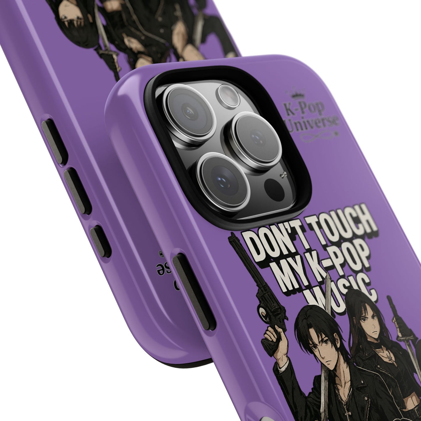 K-Pop Phone Case, Don't Touch My K-Pop Music Cover, Gift for Fans, Cute K-Pop Merchandise, Trending Phone Accessories