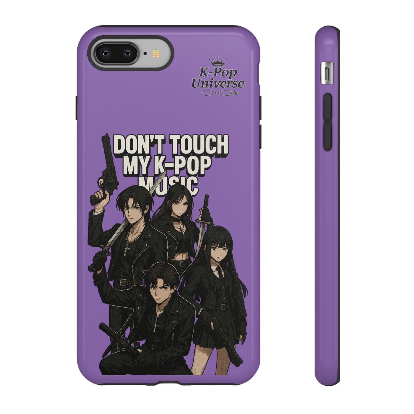 K-Pop Phone Case, Don't Touch My K-Pop Music Cover, Gift for Fans, Cute K-Pop Merchandise, Trending Phone Accessories