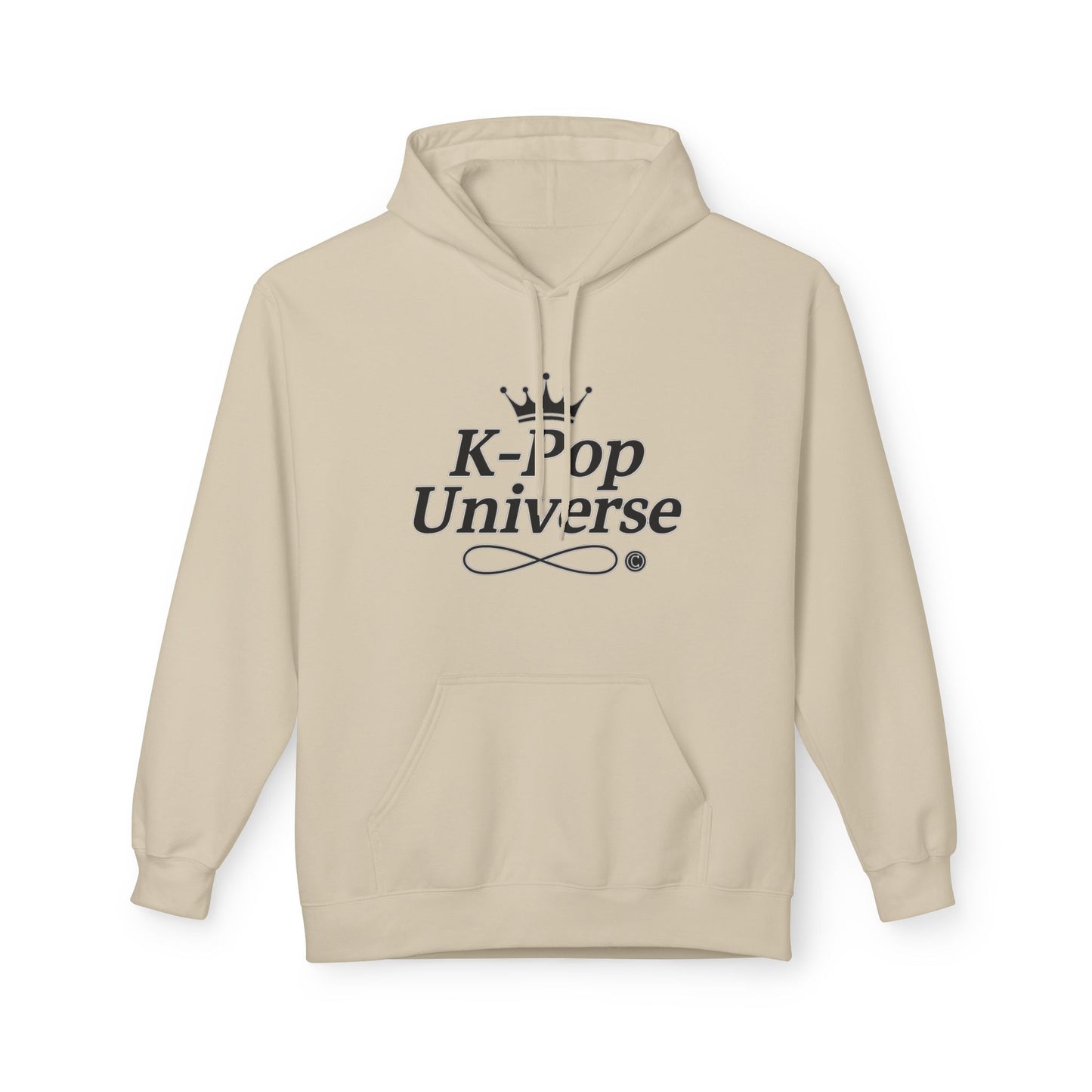 K-Pop Universe Stylish Unisex Fleece Hoodie | Cozy Concert Attire, Gift for Music Lovers, Casual Streetwear, Festival Outfit, Trendy Apparel