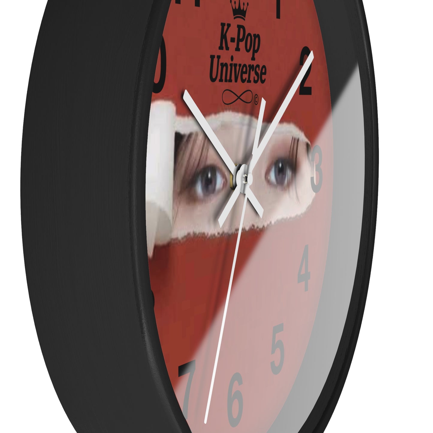 K-Pop Universe Wall Clock, Unique Home Decor, Music Lover Gift, Stylish Timepiece, K-Pop Fan Decor, Room Accent,Jimin /BTS