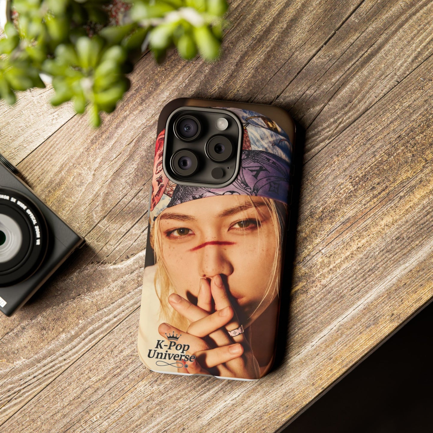 K-Pop Tough Phone Case, Stylish K-Pop Accessory, Trendy Gift for Fans, Birthday Present, Unique Phone Case Design