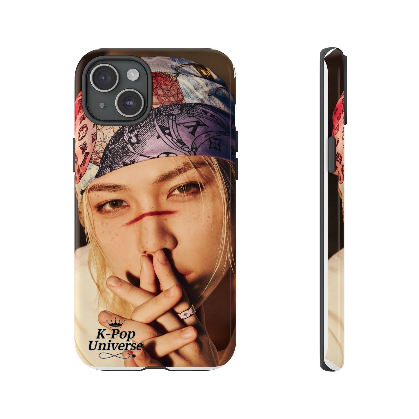K-Pop Tough Phone Case, Stylish K-Pop Accessory, Trendy Gift for Fans, Birthday Present, Unique Phone Case Design