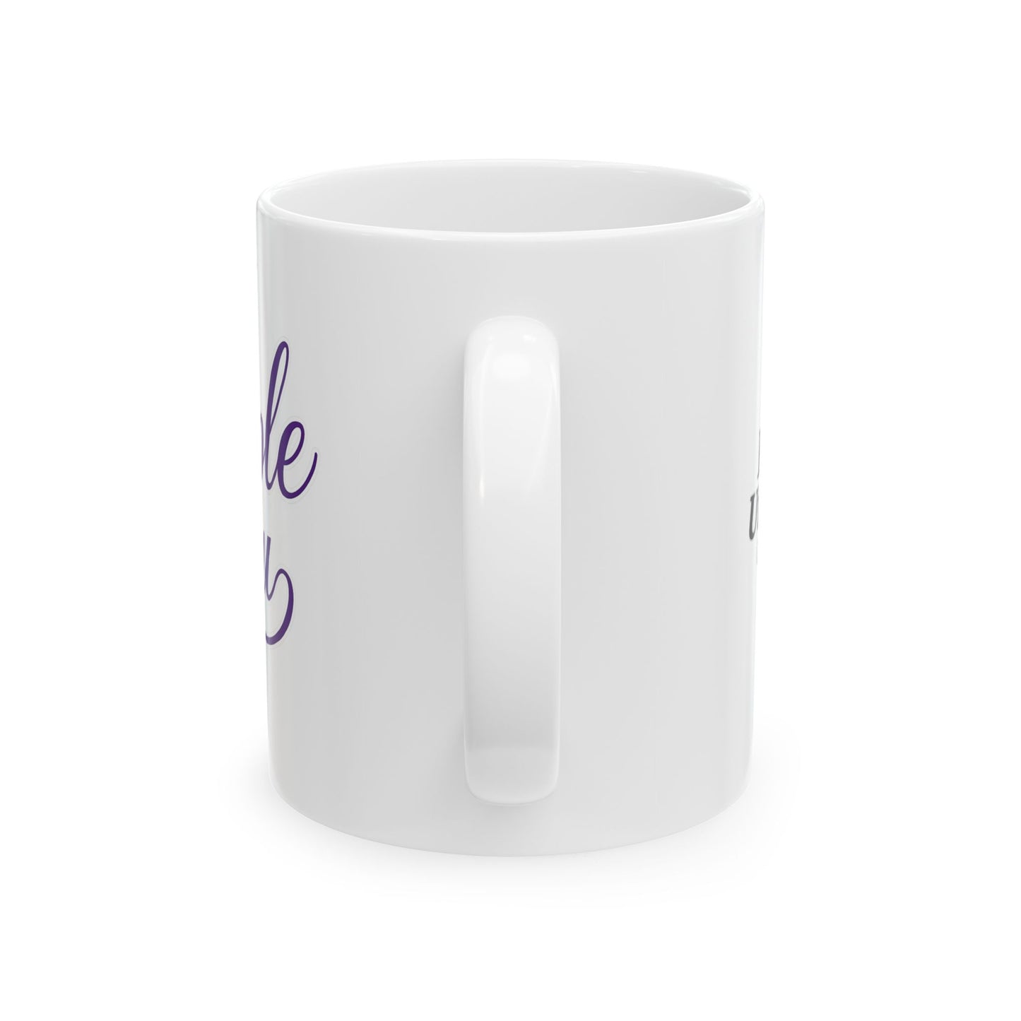 Inspirational Ceramic Coffee Mug - Perfect for Gifts, Home Decor, Office Use, Self-Care, and Motivational Quotes
