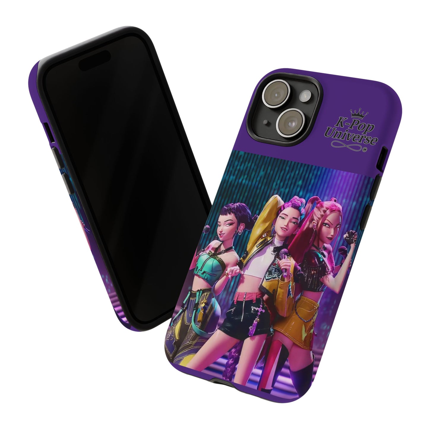 K-Pop Universe Phone Case, Stylish Tough Phone Cover, Colorful K-Pop Inspired Accessory, Trendy Gift for Fans, Durable Protection for Phones