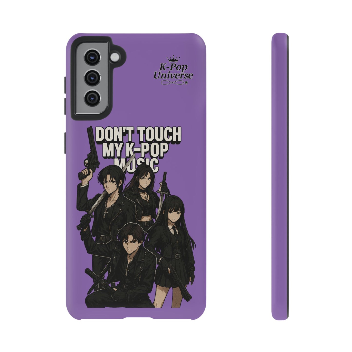 K-Pop Phone Case, Don't Touch My K-Pop Music Cover, Gift for Fans, Cute K-Pop Merchandise, Trending Phone Accessories