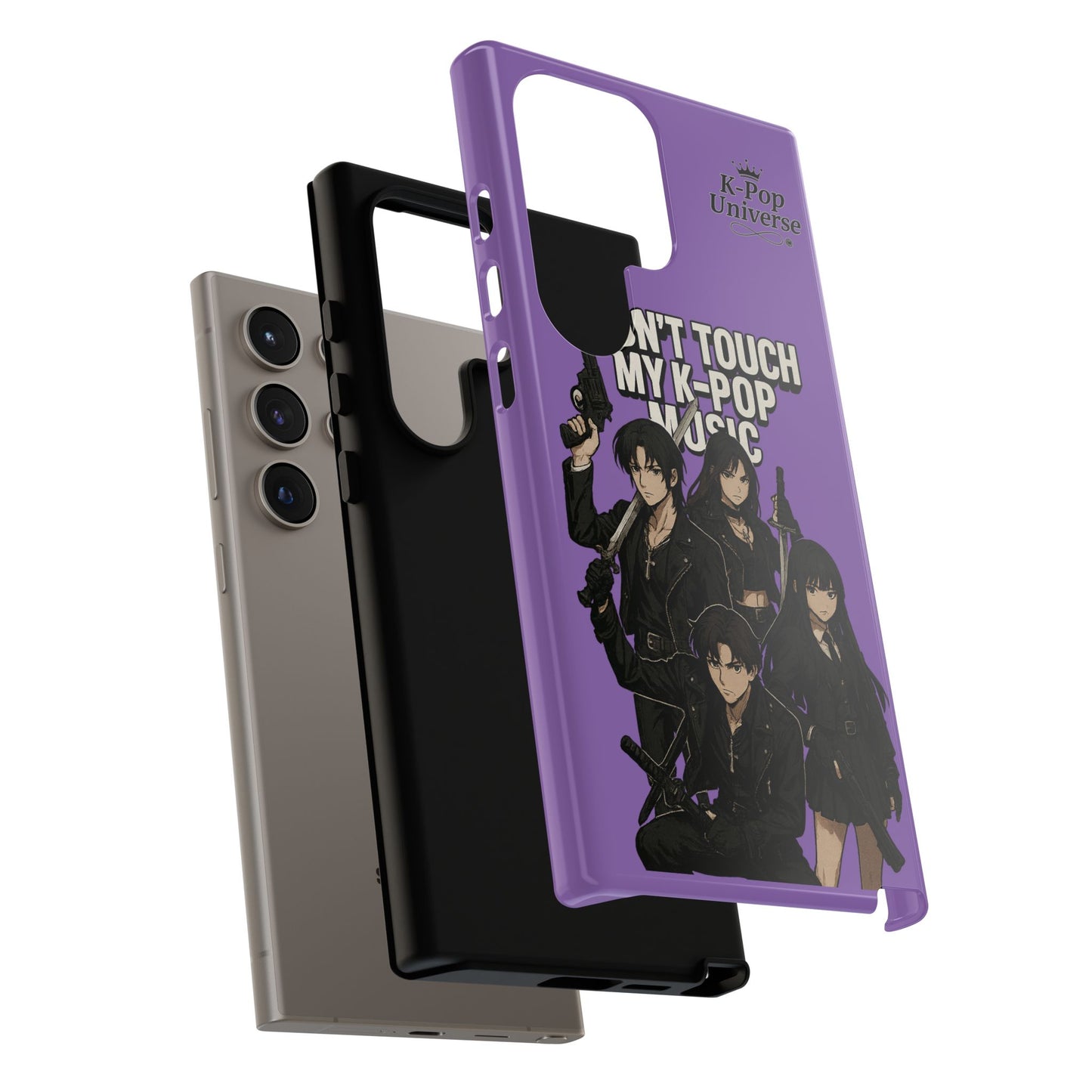 K-Pop Phone Case, Don't Touch My K-Pop Music Cover, Gift for Fans, Cute K-Pop Merchandise, Trending Phone Accessories