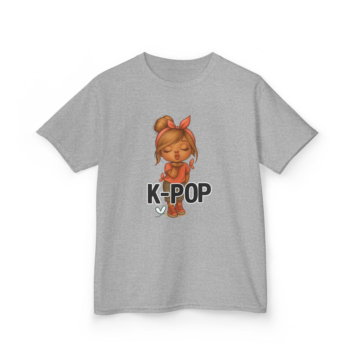 K-Pop Kids Tee, Comfortable Cotton T-Shirt for Young Fans, Cool Gift for Birthdays, Music Lovers, Fun Fashion for Summer