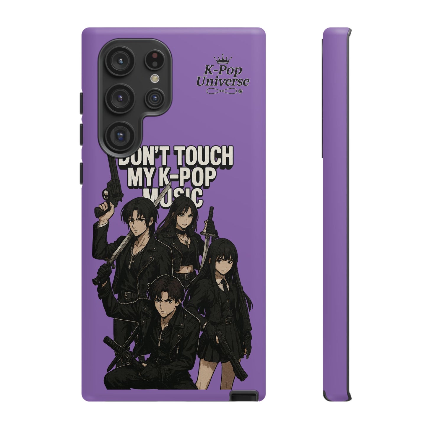 K-Pop Phone Case, Don't Touch My K-Pop Music Cover, Gift for Fans, Cute K-Pop Merchandise, Trending Phone Accessories