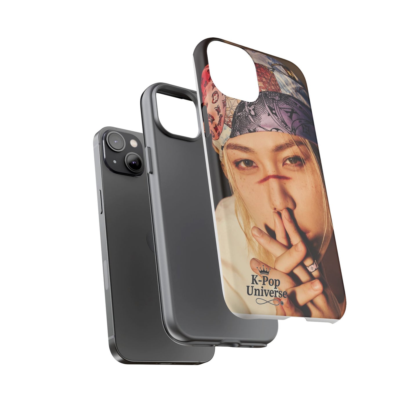 K-Pop Tough Phone Case, Stylish K-Pop Accessory, Trendy Gift for Fans, Birthday Present, Unique Phone Case Design