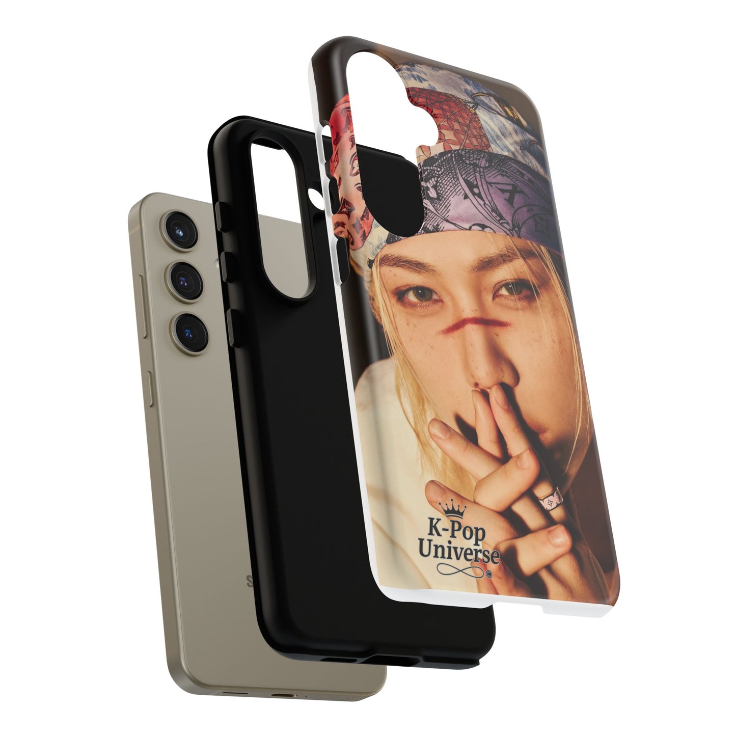 K-Pop Tough Phone Case, Stylish K-Pop Accessory, Trendy Gift for Fans, Birthday Present, Unique Phone Case Design