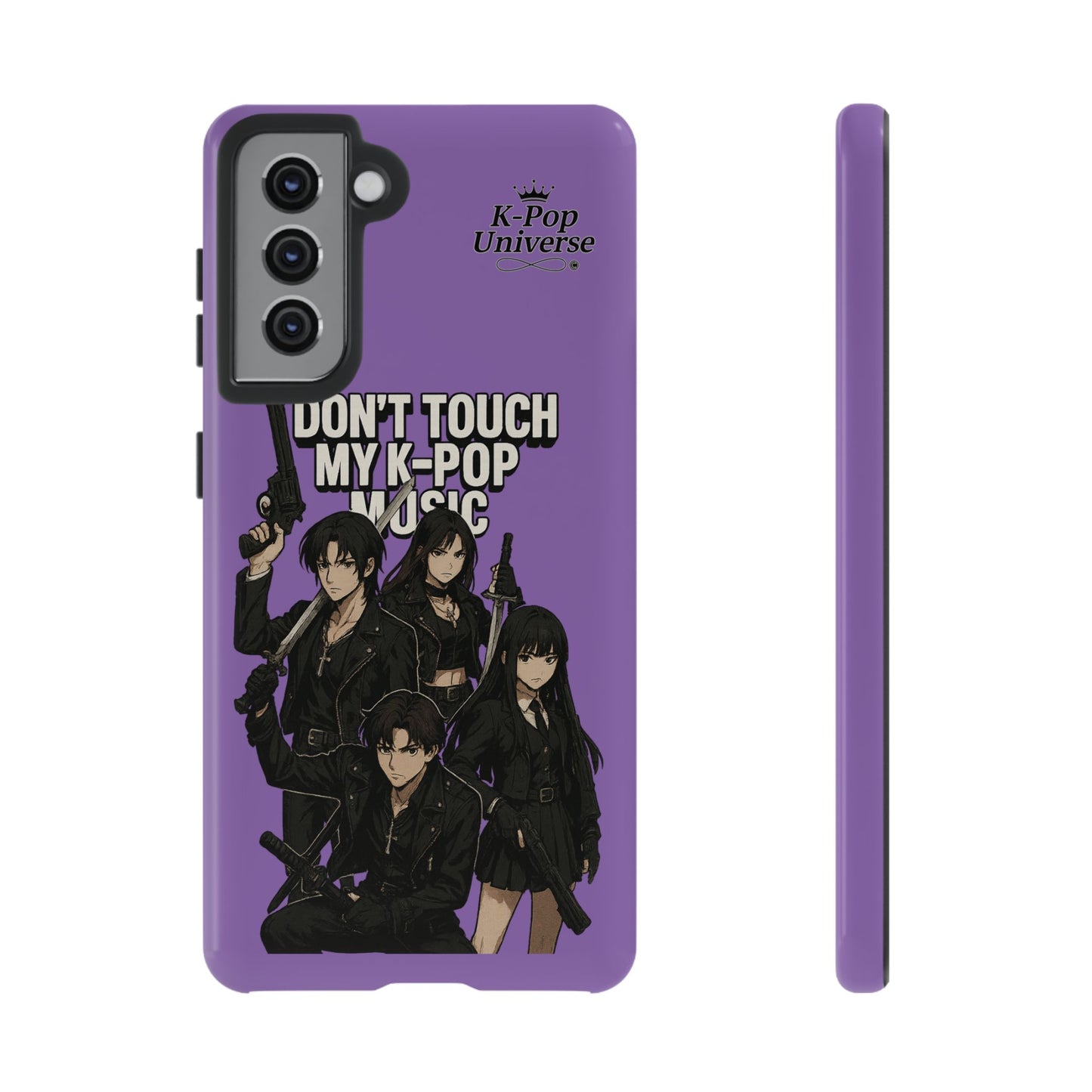 K-Pop Phone Case, Don't Touch My K-Pop Music Cover, Gift for Fans, Cute K-Pop Merchandise, Trending Phone Accessories
