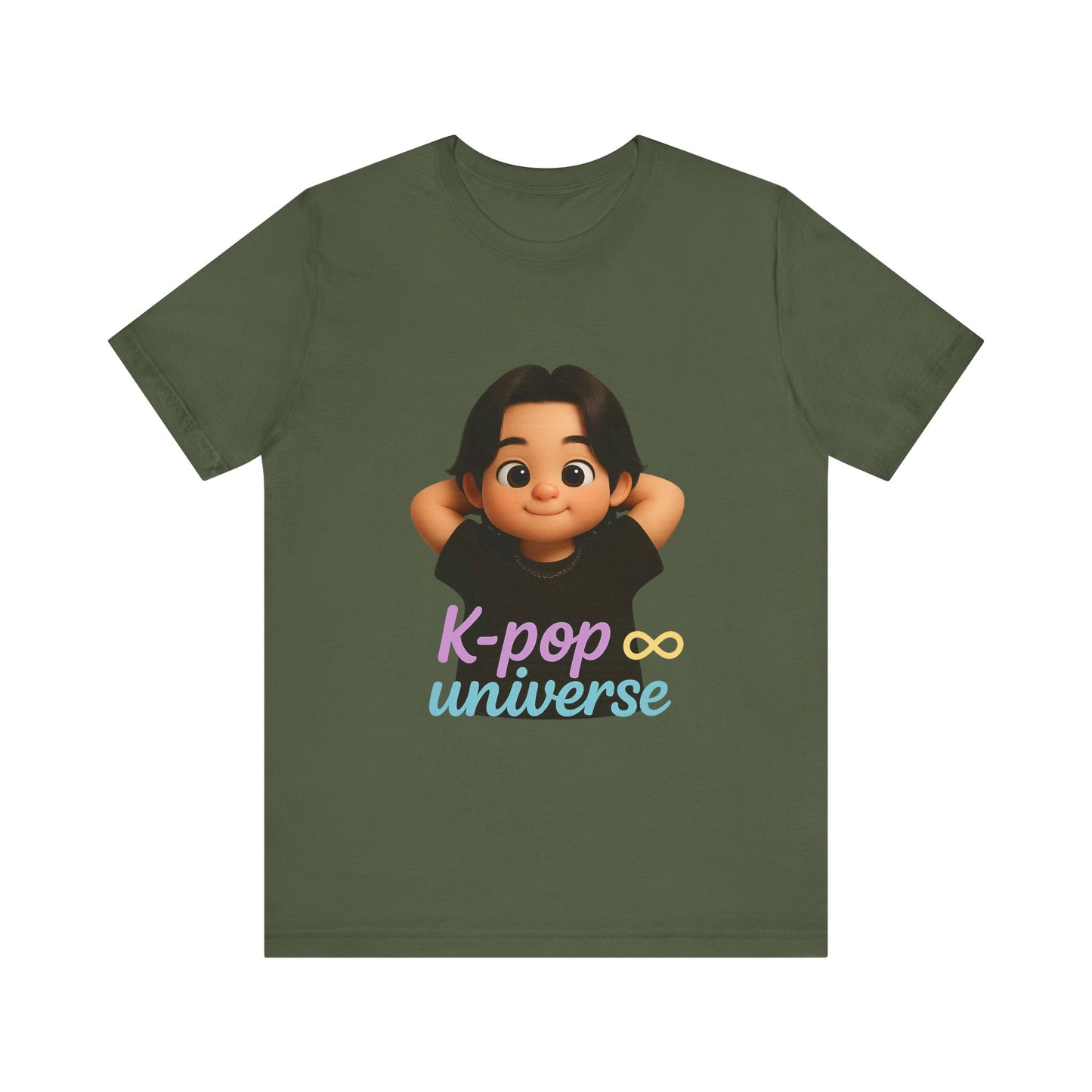 K-Pop Universe Graphic Tee, Trendy T-Shirt for Fans, Unisex Short Sleeve Shirt, Concert Apparel, Gift for Music Lovers