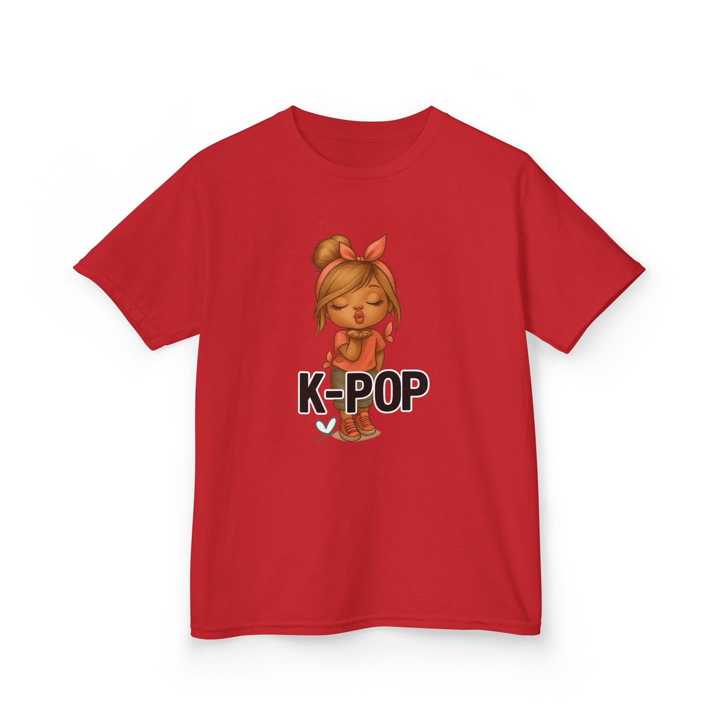 K-Pop Kids Tee, Comfortable Cotton T-Shirt for Young Fans, Cool Gift for Birthdays, Music Lovers, Fun Fashion for Summer