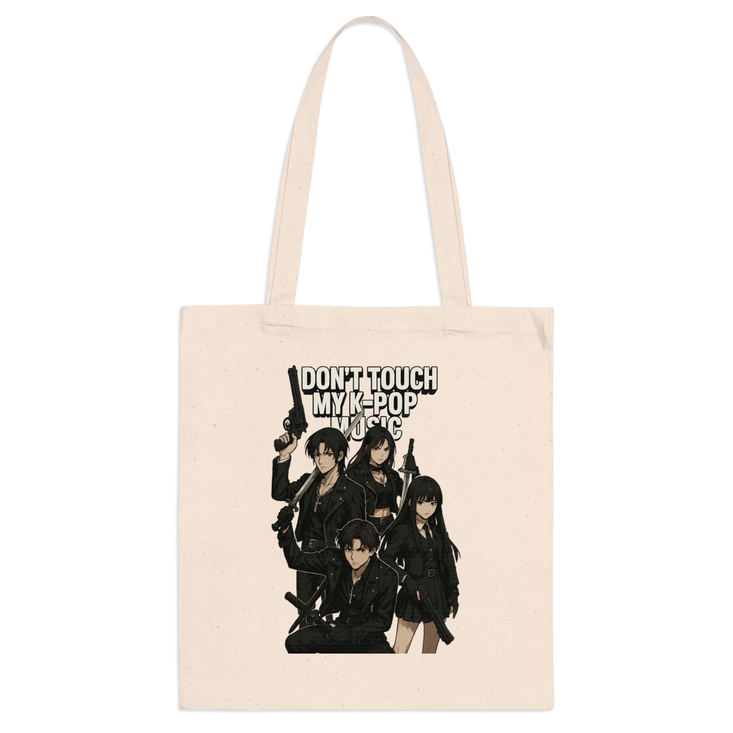 K-Pop Tote Bag - Perfect for Fans, Stylish Carry-All, Event Tote, Concert Bag, Gift for Music Lovers, Everyday Use