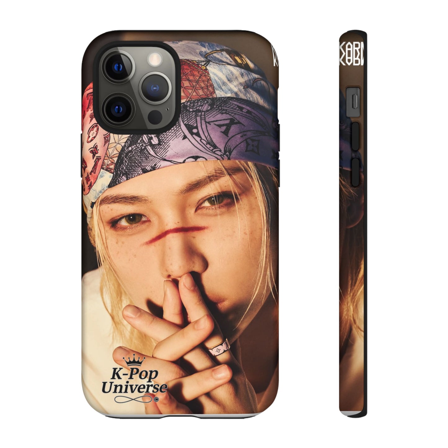K-Pop Tough Phone Case, Stylish K-Pop Accessory, Trendy Gift for Fans, Birthday Present, Unique Phone Case Design