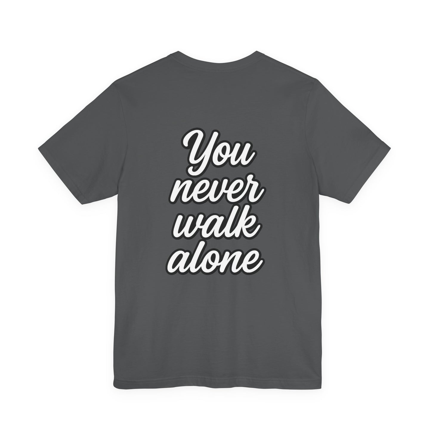 K-Pop Concert Inspired Unisex Tee, Music Lover Gift, Party Tee, You Never Walk Alone Shirt, Fan Merchandise, Festival Outift
