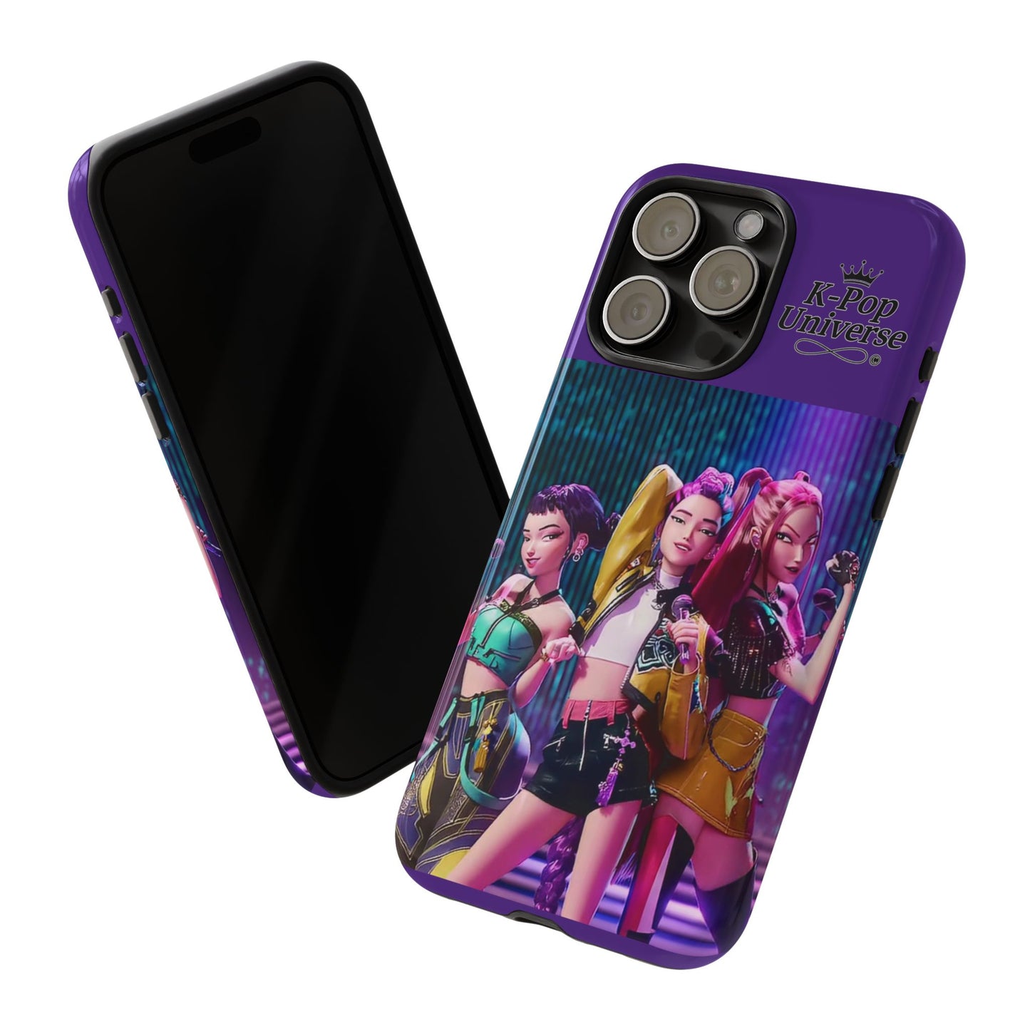 K-Pop Universe Phone Case, Stylish Tough Phone Cover, Colorful K-Pop Inspired Accessory, Trendy Gift for Fans, Durable Protection for Phones