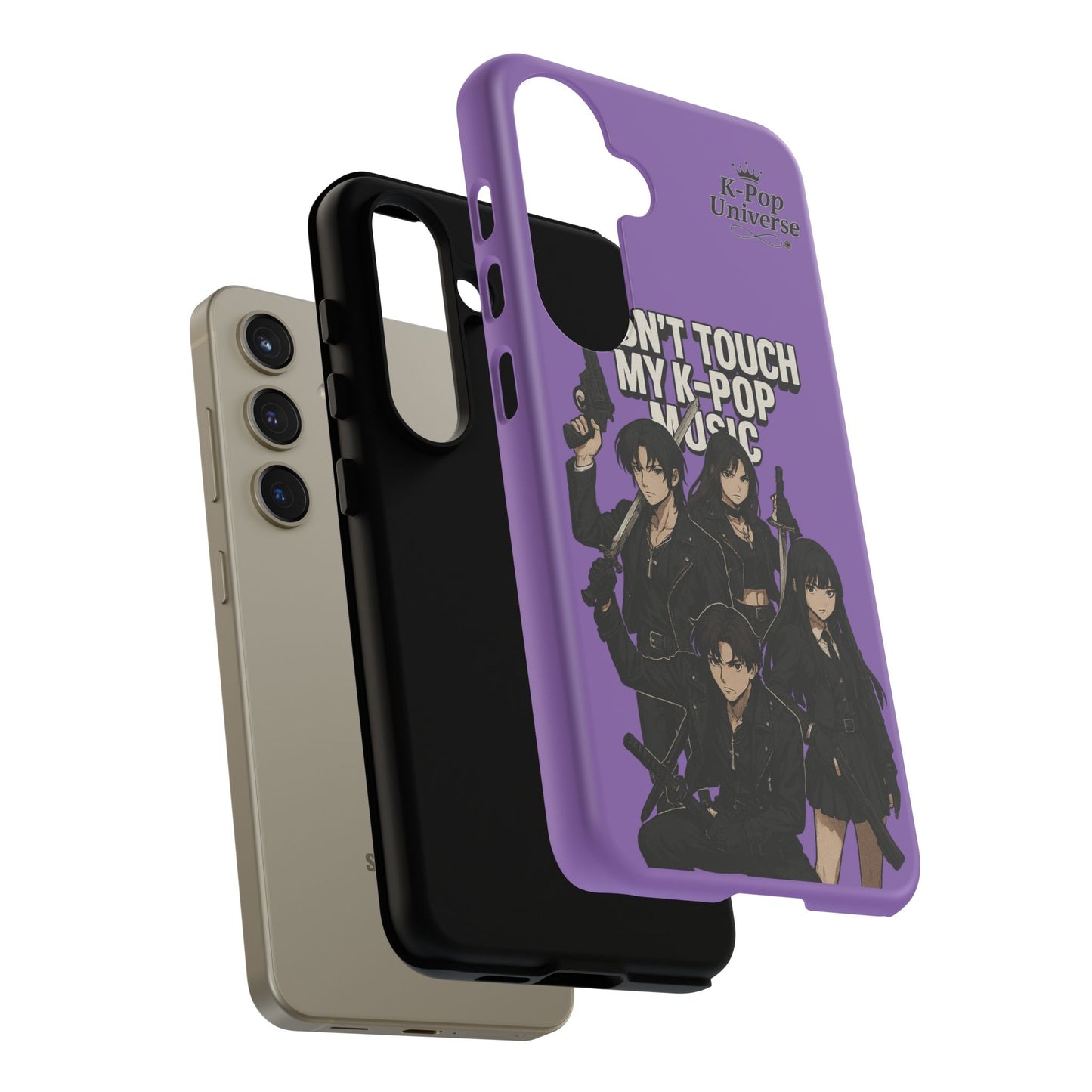 K-Pop Phone Case, Don't Touch My K-Pop Music Cover, Gift for Fans, Cute K-Pop Merchandise, Trending Phone Accessories