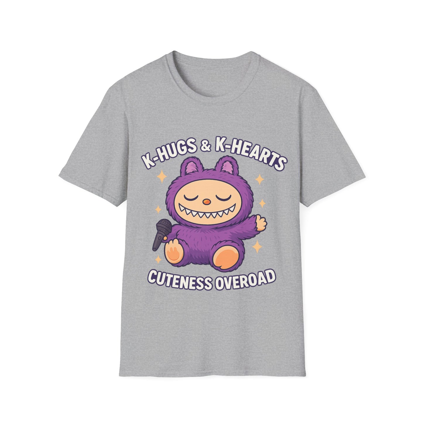 K-Pop Cute Character T-Shirt, Fun Fashion, Graphic Tees, Gift for Fans, Unique K-Pop Apparel, Cuteness Overload