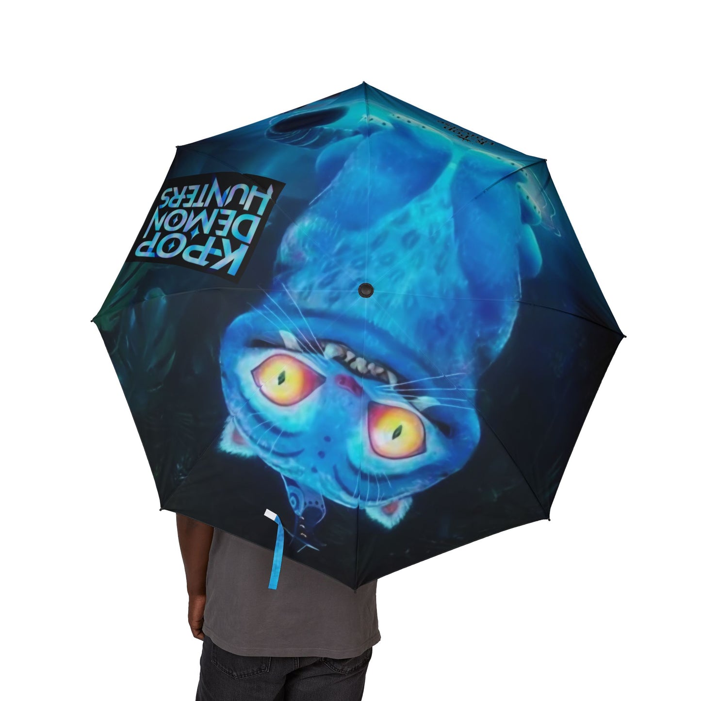 LIMITED EDITION ❗K-POP DEMON HUNTERS Charming Artistic Umbrella for Rainy Days | Cute Cat Monster Design, Perfect Gift for Cat Lovers, Unique Rain Gear, Halloween, k-pop universe