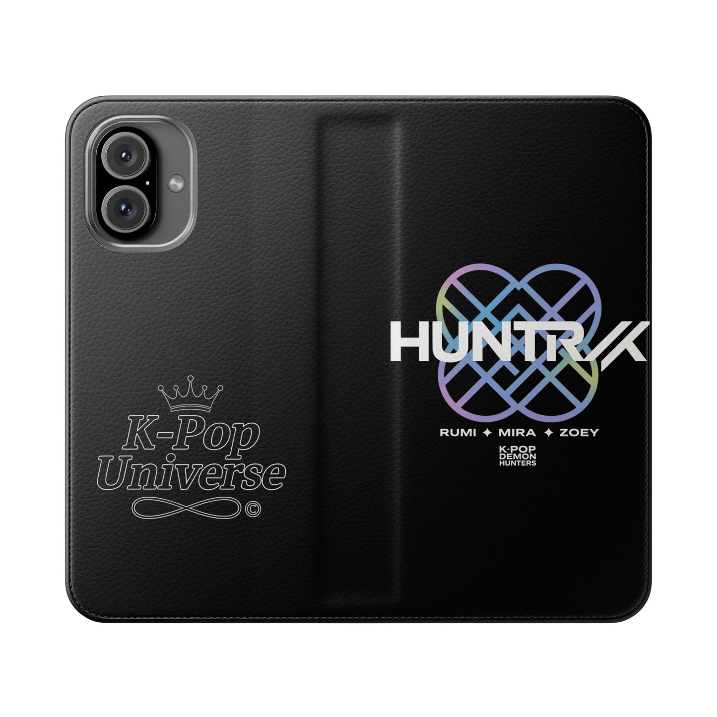 LIMITED EDITION❗K-Pop Universe Flip Cases - Stylish Phone Wallet, Perfect for Fans, Gift for Music Lovers, Trendy Accessory, Smartphones, Huntrax, K-POP demon hunters, k-pop universe