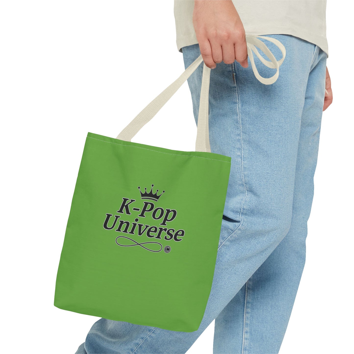 K-Pop Universe Tote Bag - Eco-Friendly Shopping, Cute Character Design, Gift for Fans, Stylish Accessory, Everyday Use