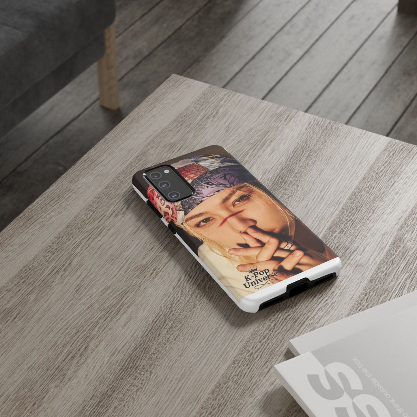 K-Pop Tough Phone Case, Stylish K-Pop Accessory, Trendy Gift for Fans, Birthday Present, Unique Phone Case Design